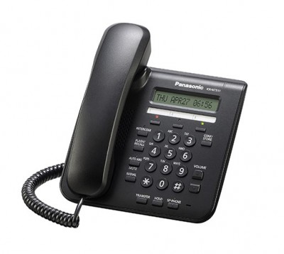 Teléfono IP Propietario PANASONIC KX-NT511AXB - Si, Si, LCD, 1 líneas, Negro