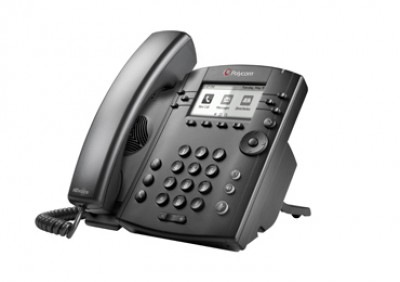 Teléfono VVX POLYCOM 2200-46135-025 - Terminal con conexión por cable, Si, LCD, 6 líneas, Negro