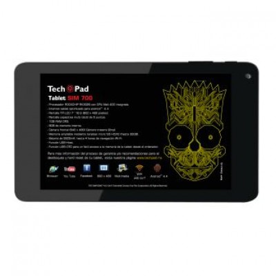 Tableta TECHPAD SIM700 - 1 GB, ARM, 7 pulgadas, Android 4.4