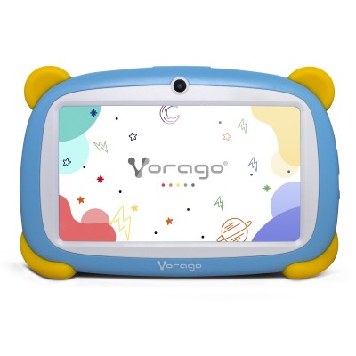 Tableta VORAGO PAD-7-KIDS-BL - 1 GB, Rockchip, 7 pulgadas, Android 9.0, 16 GB