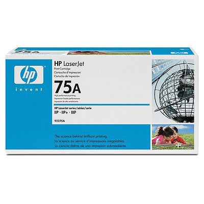 Cartucho tóner HP Negro Num 75 - 3500 páginas, Negro, Laser, Negro