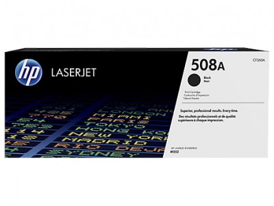 Cartucho tóner HP Negro Num 508A - 6000 páginas, Negro, Laser