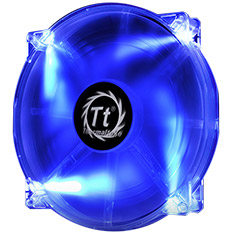 Ventilador THERMALTAKE Pure 20 LED Blue - Ventilador, Transparente, 281, 2 g