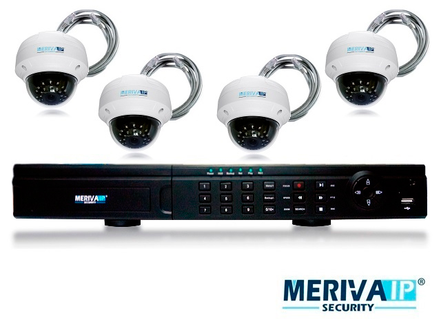 KIT NVR305KIT 1NVR304 + 4MFD131PE + 4CBLS15MT