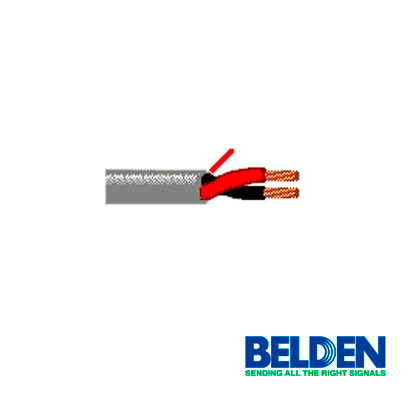 CABLE AUDIO BELDEN 5500UE 0081000 2C/22AWG RISER GRIS 305M