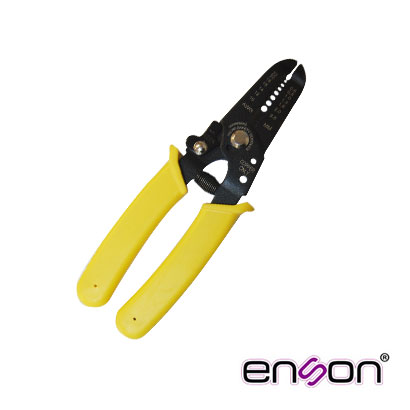 PINZA CORTADORA Y PELADORA ENSON ENS-ST03 PELA JACKET, HEBRAS Y CABLE SOLIDO