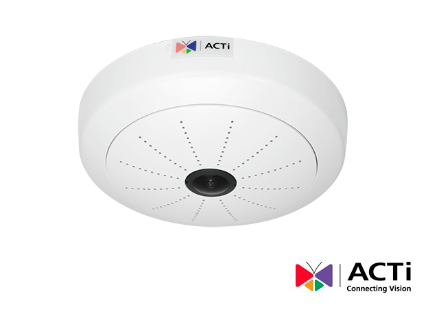 CAMIP HEMISPHERICA ACTI I51 5MP 1.05MM D/N POE WDR PRO