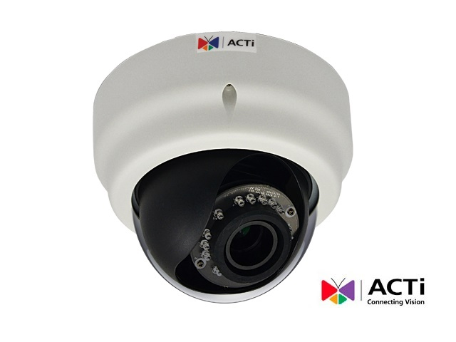 CAMIP DOMO ACTI D64 1MP 2.8-12MM POE 720P D/N MICROSD
