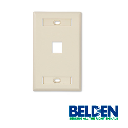 PLACA DE PARED BELDEN AX104160  1PTO UNIVERSAL