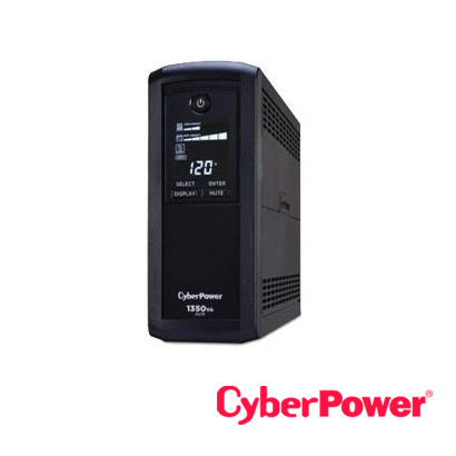 NO-BREAK REGULADOR CYBERPOWER CP1350AVRLCD 8 CONTACTOS