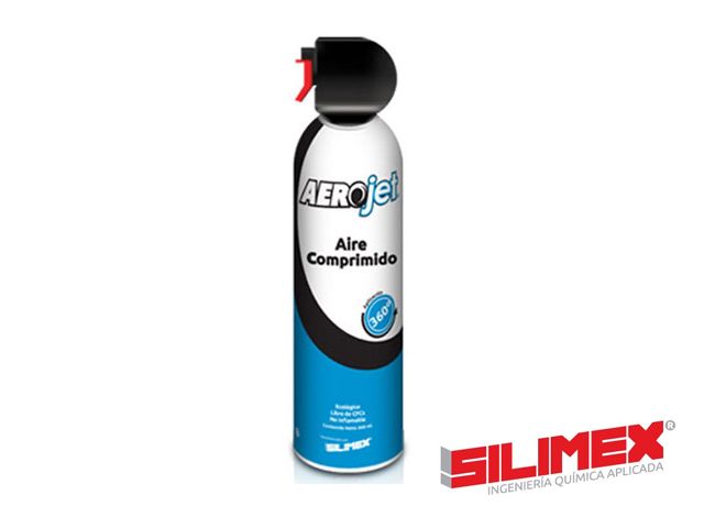 AIRE COMPRIMIDO REMOVEDOR DE POLVO SILIMEX AEROJET360 660ML