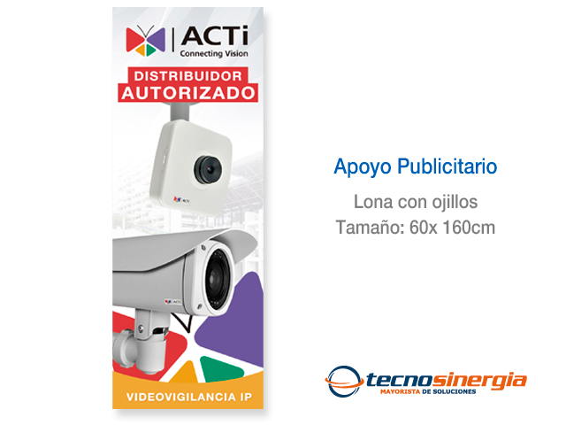 LONA DISTRIBUIDOR AUTORIZADO ACTI