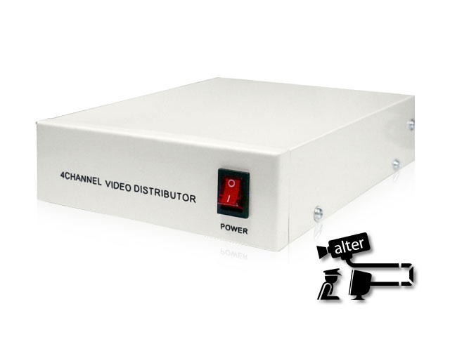 DISTRIBUIDOR 4CH VIDEO BNC 1 A 4  ALTER