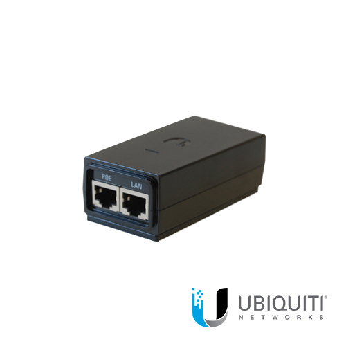 ADAPTADOR POE UBIQUITI POE-24-12W 24VDC 802.3AF FAST
