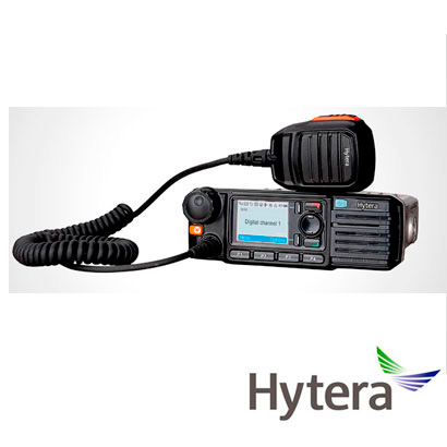 RADIO DIGITAL MOVIL HYTERA MD786 VHF 136-174 MHZ 1024CH 50W DISPLAY LISTO PARA RECEPCION DE DATOS DE PATROL SYSTEM Y DISPATCH SYSTEM