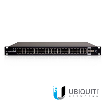 SWITCH POE+ 48GIGA/48POE 2SFP+ ADMINISTRABLE-L3/L2 UBIQUITI ES-48-500W