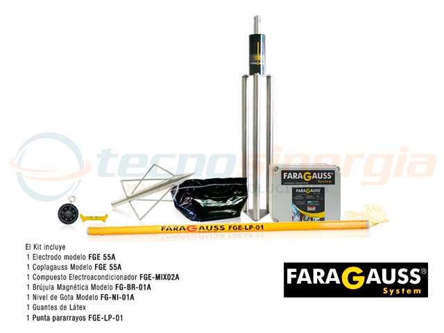 PARARRAYOS KIT FARAGAUSS FGE-LP01