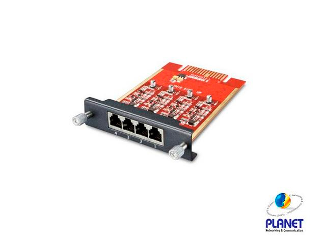 MODULO IP PBX PLANET IPX-21F0 4 PUERTOS FXO IPX-2100