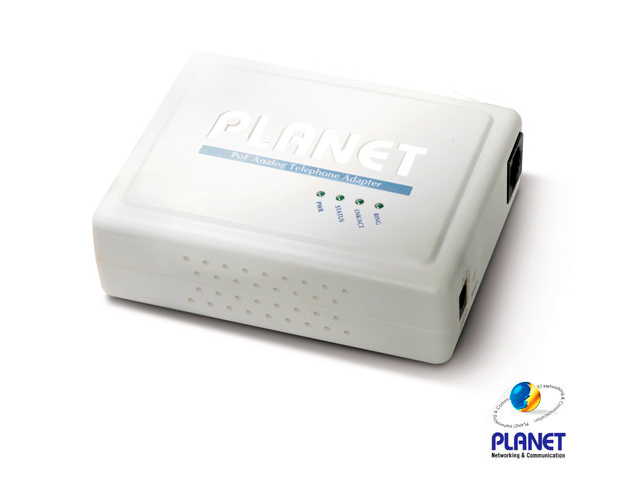 ADAPTADOR ATA PLANET VIP-156PE 1FXS POE