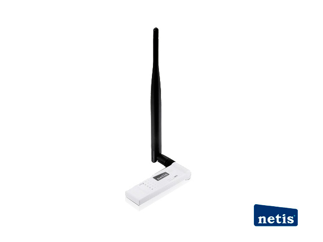 ADAPTADOR USB NETIS WF-2119 150MBPS 5DBI ANTENA REMOVIBLE