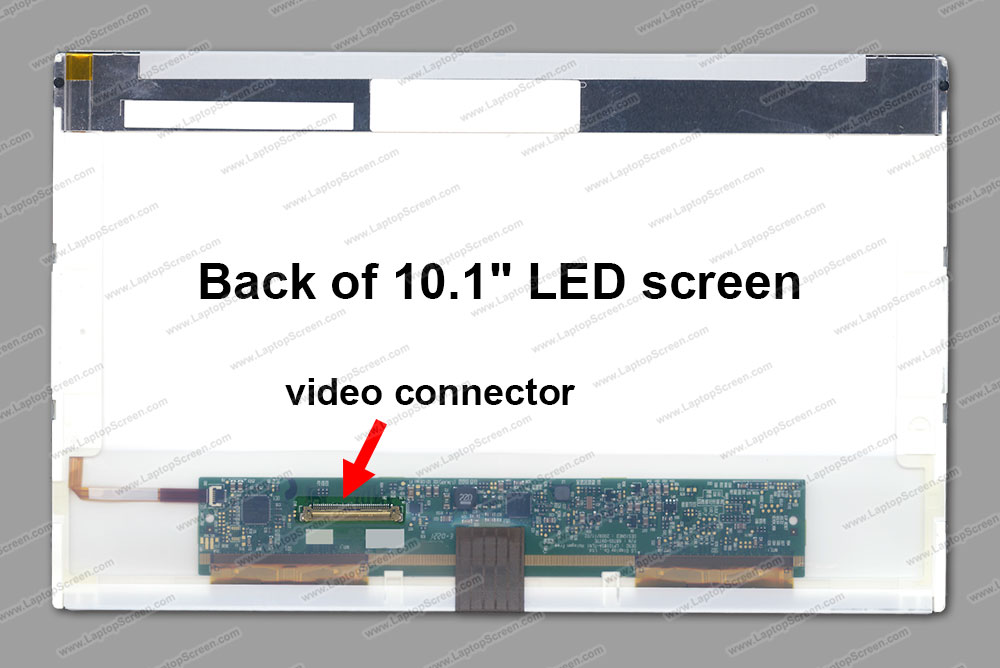 10.1-inch WideScreen (8.74\"x4.92\") WSVGA (1024x600) Matte  LED B101AW03 V.1