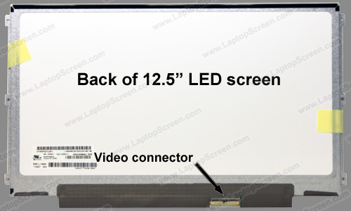 12.5-inch WideScreen (10.2\"x6.4\")  WXGA (1366x768) HD Matte LED LP125WH2(TL)(FA)
