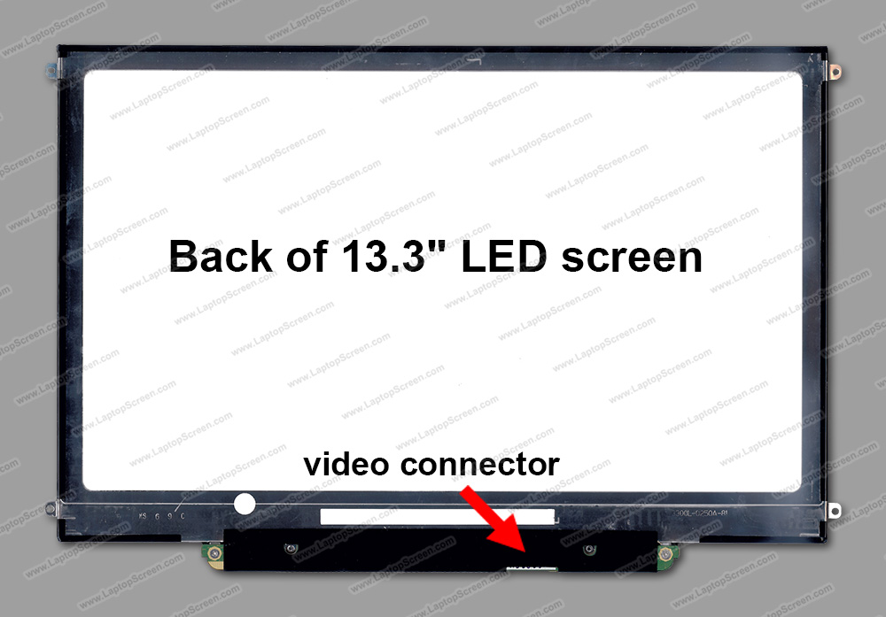 13.3-inch WideScreen (11.3"x7.1") WXGA (1280x800) Glossy LED N133I6-L02 REV.C3