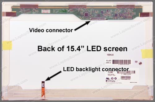 15.4-inch WideScreen (13.1\"x8.2\") WXGA (1280x800) Glossy LED LTN154AT13-C02