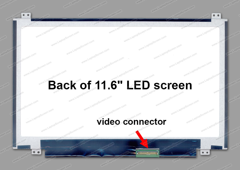 11.6-inch WideScreen (10.08\"x5.67\")Â  WXGA (1366x768) HD Glossy LED N116BGE-L41 REV.C1