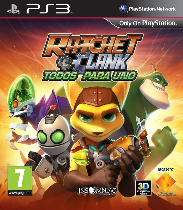 JUEGO PS3 SONY RATCHET&CLANK FUTURE: ALL 4 ONE