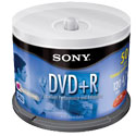 DVD+R  16X  4.7GB  GRABABLE CAMPANA CON 50 PIEZAS