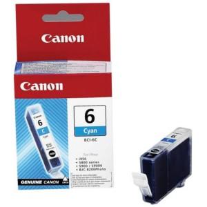 CART TINTA CANON CYAN BCI-6C P/I560/I950/I9100/S800/BJC8200