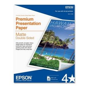 PAPEL DOUBLE SIDED MATTE 50 HOJAS TAM. CARTA 8.5  X 11