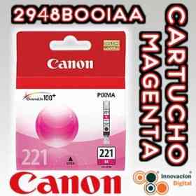 TINTA CANON MAGENTA  CLI-221 P/ IP3600  IP4600  MP540