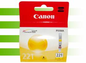 TINTA CANON AMARILLO  CLI-221 P/ IP3600  IP4600  MP540