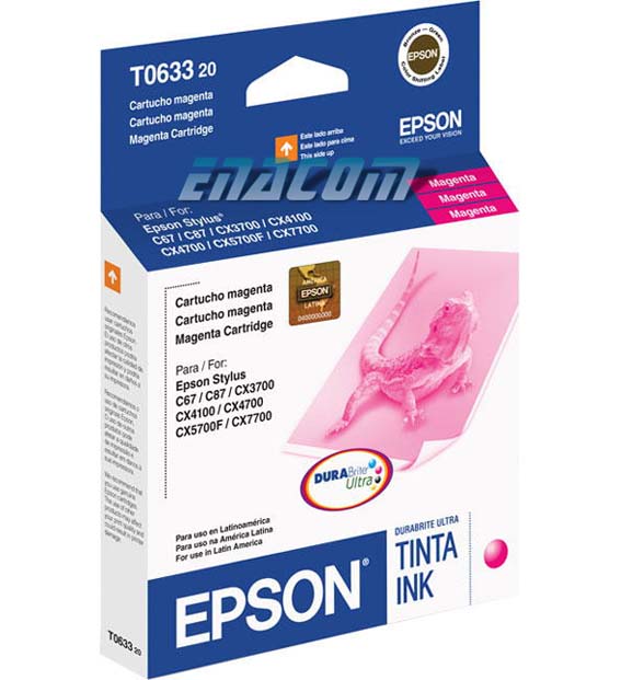 TINTA MAGENTA C67/87/87+ CX3700/CX4100/CX4700/CX7700/CX5700F