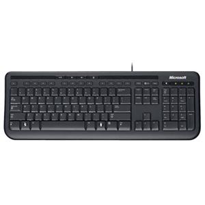 WIRED KEYBOARD 600 USB PORT ESP LATAM HDWR BLACK