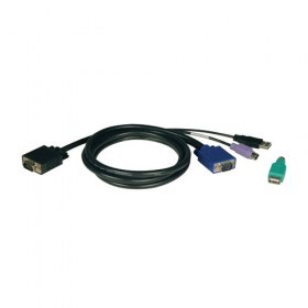 CABLE PARA SWITCH KVM DE 10 PIES PS/2 Y USB P/SERIES B042