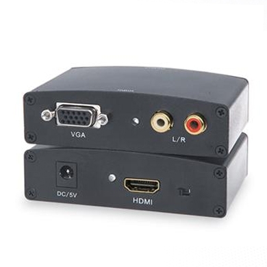 CONVERTIDOR VGA A HDMI C/FTE ALIM