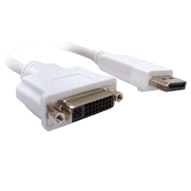 ADAPTADOR DISPLAY PORT MACHO-DVI-D HEMBRA