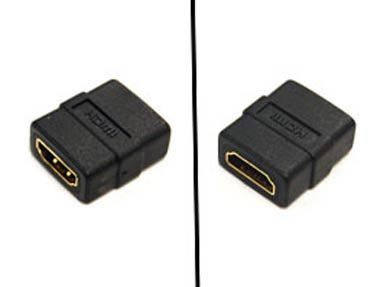 ADAPTADOR HDMI HEMBRA A HDMI HEMBRA