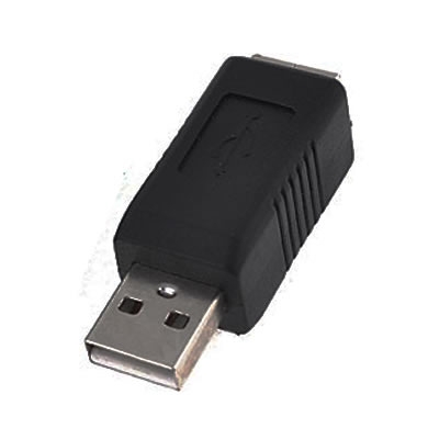 ADAPTADOR USB "A" MACHO A "B" HEMBRA