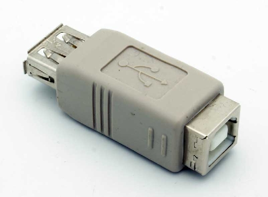 ADAPTADOR USB "A" HEMBRA A "B" HEMBRA