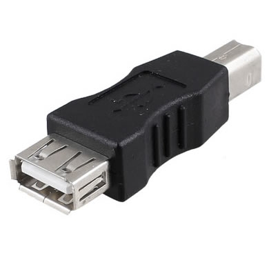 ADAPTADOR USB "A" HEMBRA A "B" MACHO