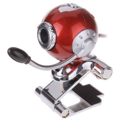 CAMARA WEB 2.0 USB ROJA