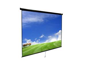 Royalvision Manual Projector Projection Screen 99\" Diagonal 70x70\" Pull Down Matte White