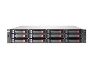 HP StorageWorks P2000 G3 BK830A RAID 0, 1, 3, 5, 6, 10, 50 12 3.5" Drive Bays 1 GbE iSCSI (4) Ports per controller iSCSI MSA Dual Controller LFF Array System