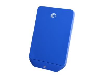 Seagate FreeAgent GoFlex 500GB USB 3.0 Ultra-Portable Hard Drive (Blue)