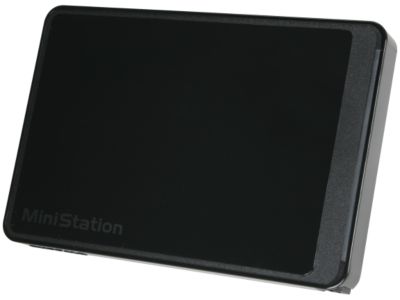 BUFFALO MiniStation Stealth 1TB USB 2.0 (Mini B type) Black External Hard Drive HD-PCT1TU2/BB