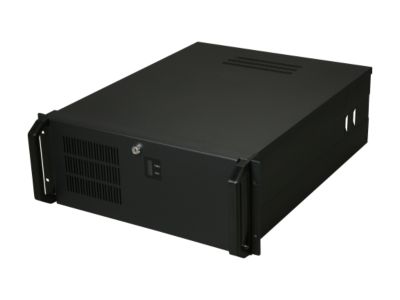 Habey RPC-910 Black Heavy duty 1.2mm cold-rolled steel, texture power coated 4U Rackmount Server Chassis 3 External 5.25\" Drive Bays